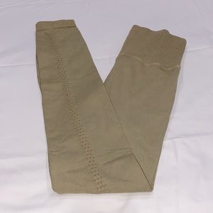 FP Movement Good Karma High Rise HR 7/8 Length Leggings Irr Wash Army XS/S NWOT